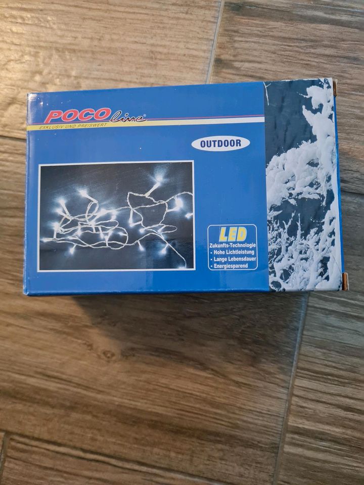 120 LED Lichterkette weiß in Neetze