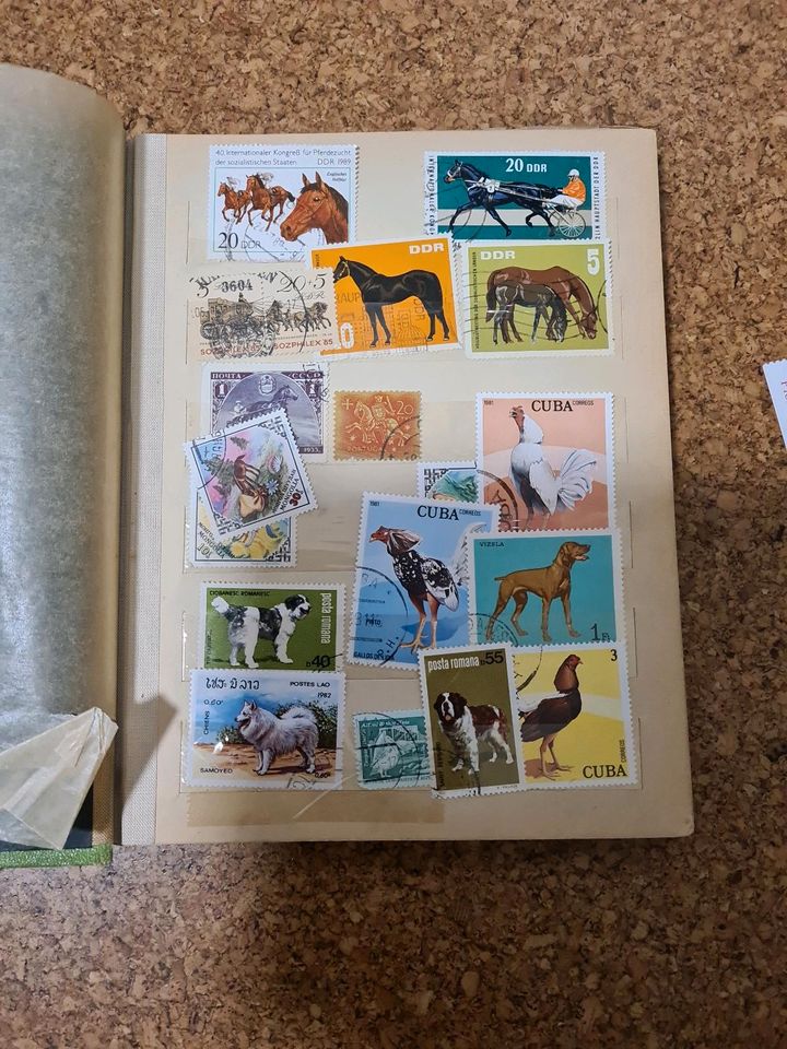 DDR Briefmarkensammlung in Eilsleben