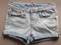 Neuwertige Jeans Mädchen Sommer Shorts kurze Hose Hotpants Gr.104 Baden-Württemberg - Hüttlingen Vorschau
