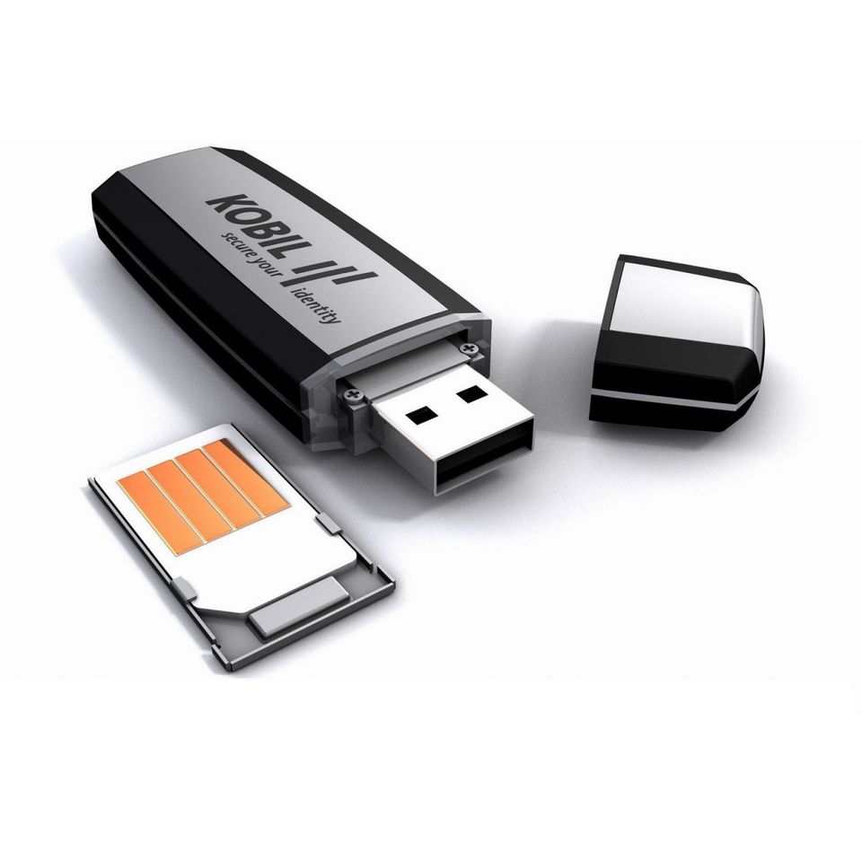 KOBIL SIGNATURSTICK MIDENTITY SIM SMARTCARD USB-STICK USB 2.0 COM in Leipzig