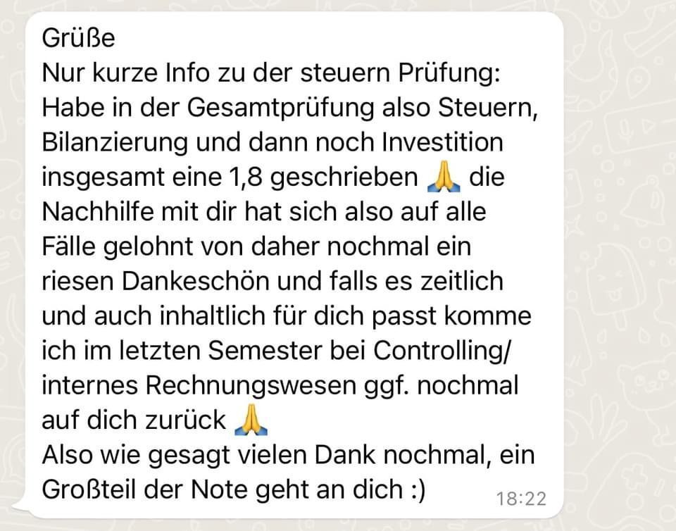 Online-Nachhilfe für angehende Bilanzbuchhalter (IHK) in Chemnitz