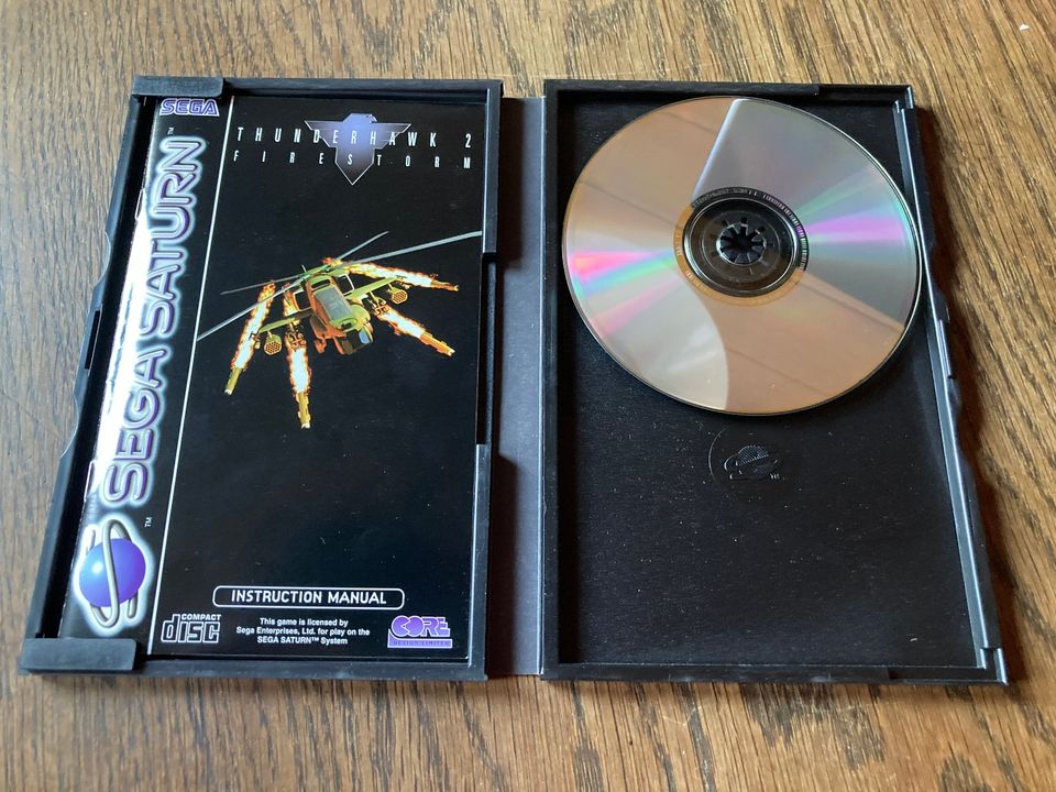 ***Thunderhawk 2, Sega Saturn, 1994, komplett, OVP*** Neuw.!!! in Geislingen an der Steige