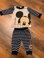Schlafzeug Schlafanzug 74 Zweiteiler Mickey Mouse Sachsen-Anhalt - Egeln Vorschau
