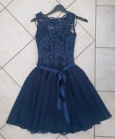 Konfirmation Abendkleid dunkelblau Gr. 34 Niedersachsen - Celle Vorschau