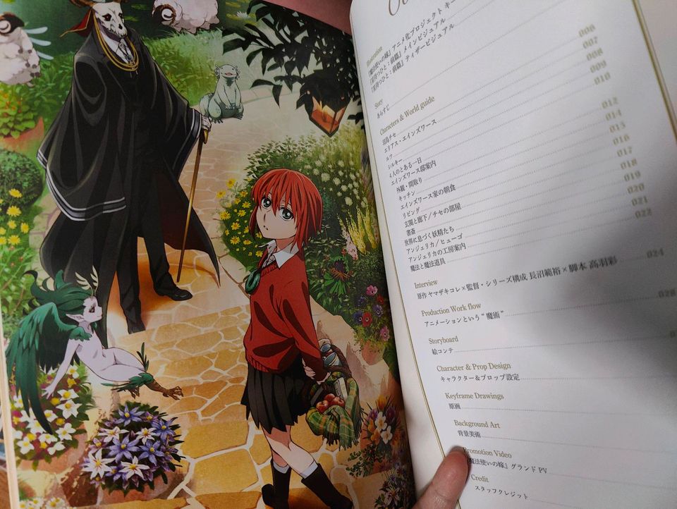 Magus Bride Braut des Magiers Anime Artbook in Eckernförde