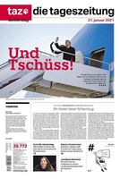 Taz Tageszeitung Deutschland 2021 #12445 21.01.2021 Donald Trump Altona - Hamburg Groß Flottbek Vorschau