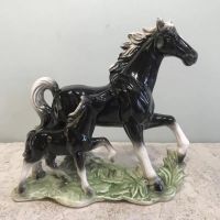 Figur Porzellan Pferd Made in Japan vintage Pferde Statue Nürnberg (Mittelfr) - Mitte Vorschau