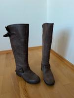 Lederstiefel von Bullboxer, Taupe/braun, Gr. 38 Bayern - Amberg b. Buchloe Vorschau