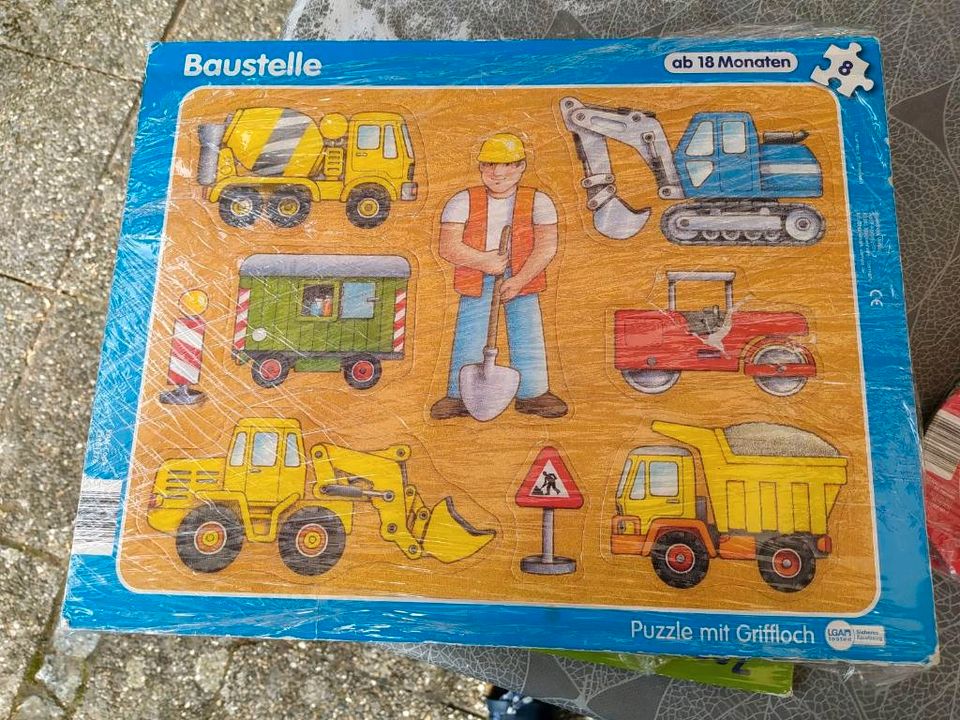 Puzzle Holz Pappe rundum Bauernhof Feuerwehr Ravensburger in Schwarzenbruck