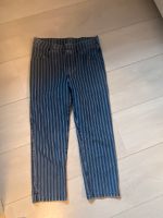 Jeans 7/8 gestreift H&M Gr. 164 Nordrhein-Westfalen - Bedburg Vorschau