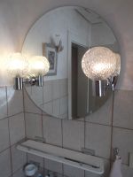 Badezimmer Spiegel mit 2 Lampen Rund 65 cm Durchmesser Niedersachsen - Celle Vorschau