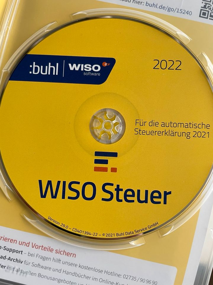 WISO Steuer Sparbuch 2022 in Schöneck