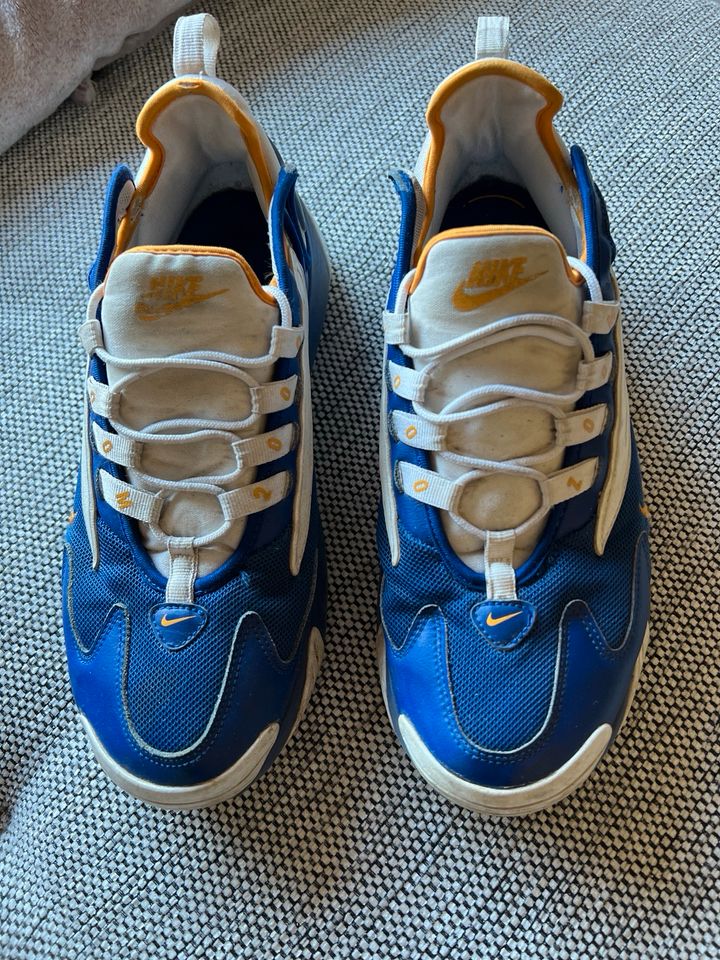 Nike Zoom ZM Turnschuhe Sportschuhe blau weiß Gr.42.5 in Contwig