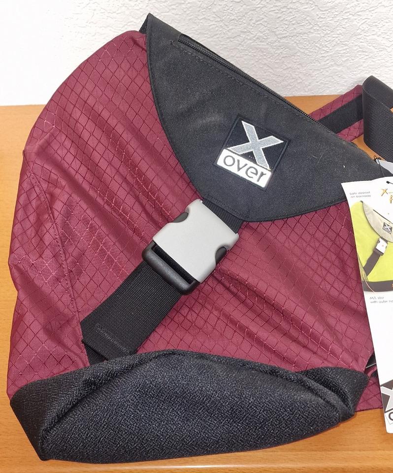X-Over Bag Frankfurt - Red-Rubin Größe S Crossover Rucksack in Gernsheim 