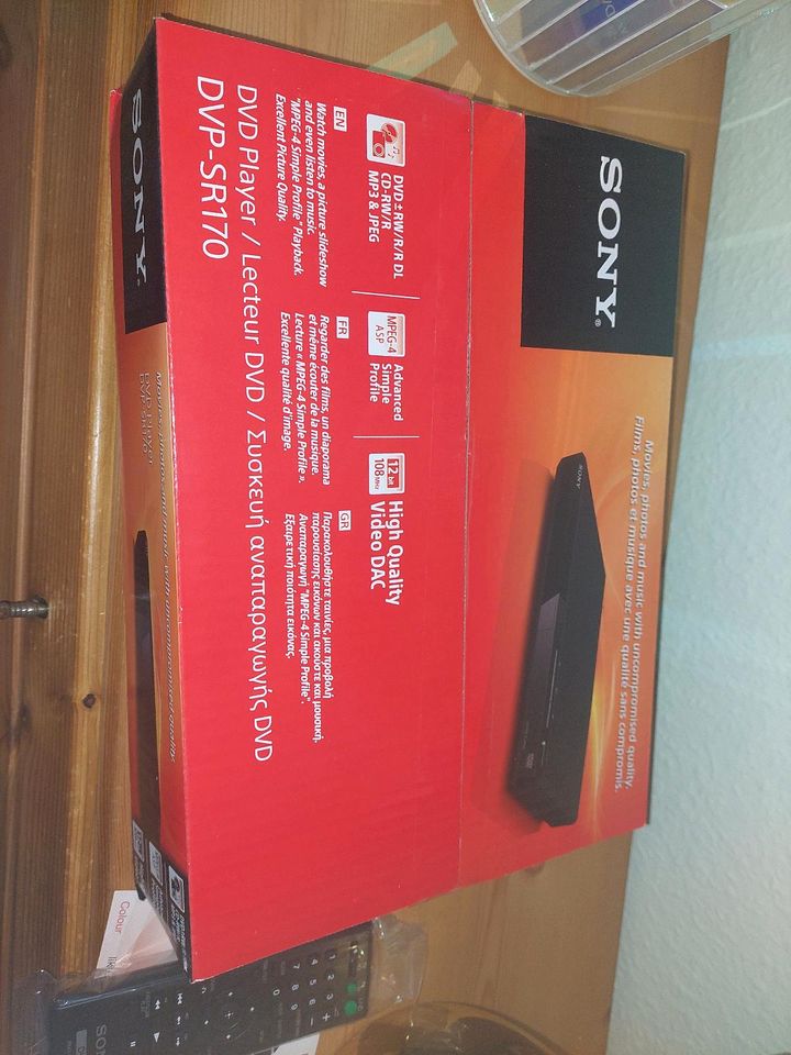 CD/DVD Player von Sony unbenutzt in Westerholz