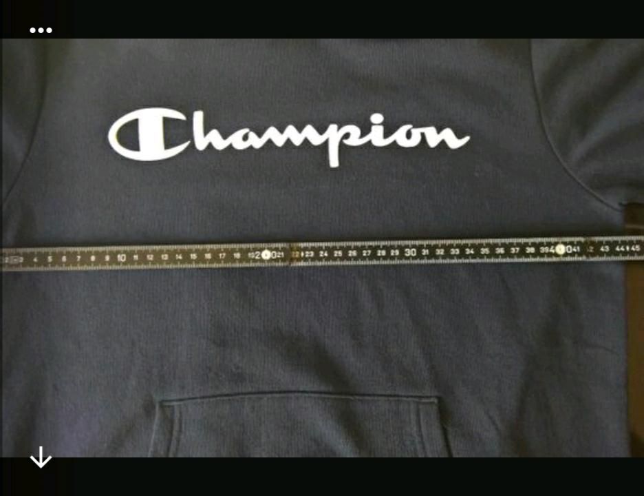 Champion® Pullover Gr 150 / 155 *dunkel blau *Hoodie in Schweitenkirchen