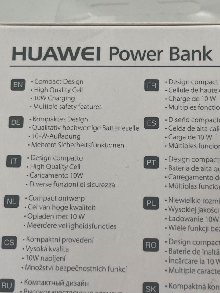 Huawei  CP07 Super Charge Powerbank 6700mAh 24,3W schwarz in Bochum