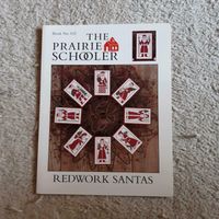 Kreuzstichvorlage-Redwork Santas Bayern - Fürth Vorschau