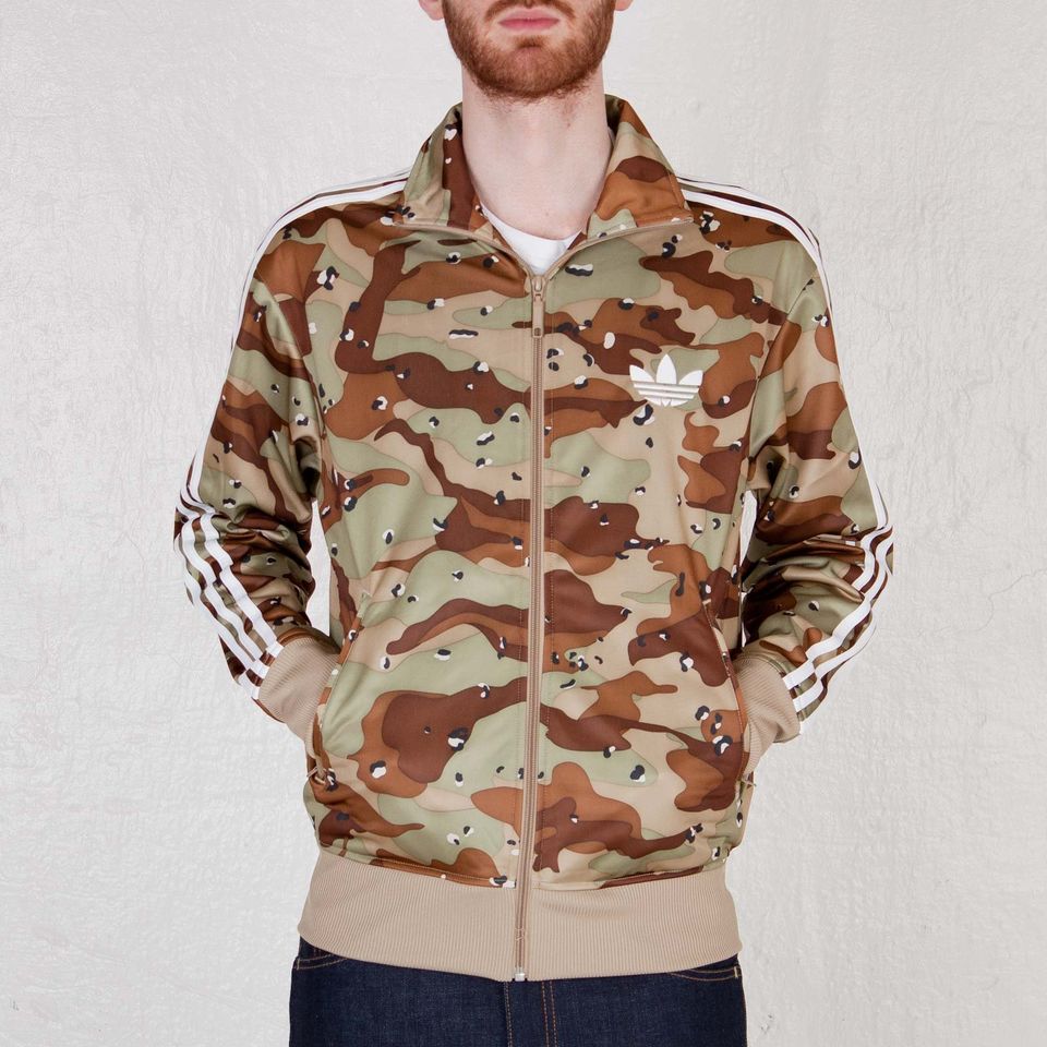 Adidas Firebird Camo Anzug Jacke Hose Camouflage Jacket Tracksuit