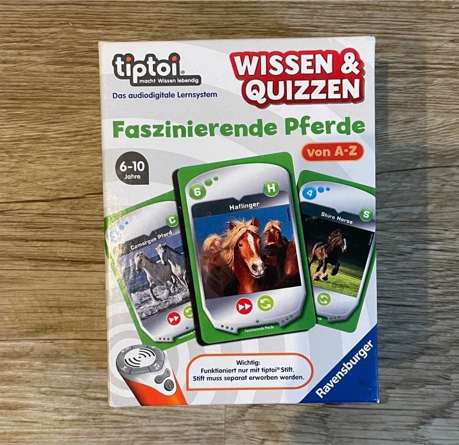 Ravensburger tiptoi 007547 Faszinierende Pferde in Buchen (Odenwald)