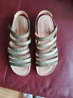 ❤️ Josef Seibel Leder Sandalen Grün Neu Nordrhein-Westfalen - Witten Vorschau