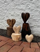 Herz / Carving / Holzkunst / Handmade / Deko Bayern - Syrgenstein Vorschau