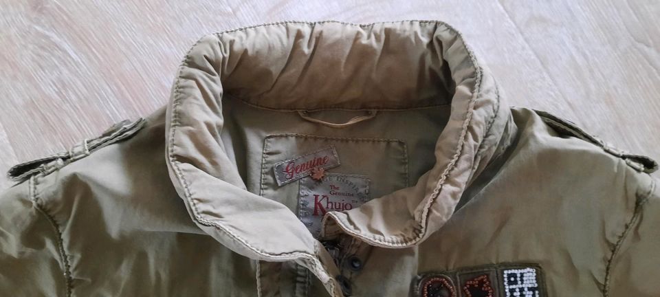 Khujo Jacke Damen Gr. Xl (fällt kleiner aus) khaki Sommer Übergan in Karlstadt