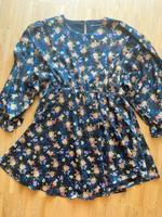 Zara Mini Kleid XL 42 neu schwarz Blumen Floral geblümt München - Sendling-Westpark Vorschau