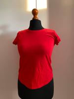Rotes Basic T-Shirt Damen Dresden - Striesen-Süd Vorschau