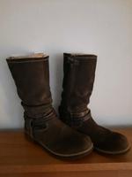 Lurchi Rauleder TEX Stiefel Gr. 37 braun Baden-Württemberg - Steinheim Vorschau