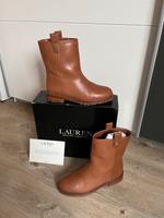 Ralph Lauren Boots 37 wNEU Stiefel Evelynn Polo Tan Echtleder Brandenburg - Hoppegarten Vorschau