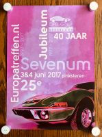 Poster / Plakat | OPEL GT Europatreffen 2017 | 420 x 595 mm Niedersachsen - Oldenburg Vorschau