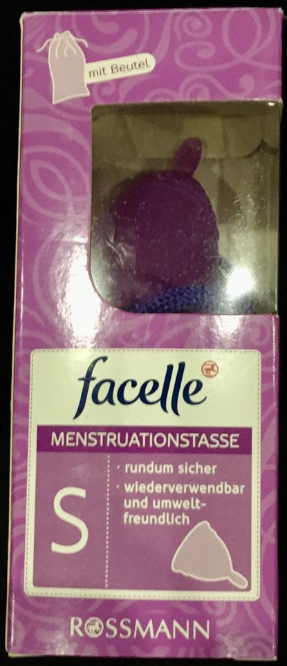 Facelle Menstruationstasse Größe S neu & ovp in Remmels