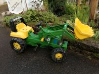 Rolly Toys John Deere mit Fontlader Baden-Württemberg - Künzelsau Vorschau