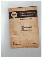 Bedienungsanleitung und Ersatzteillliste Fella - Kreiselmähe 1970 Nordrhein-Westfalen - Erkelenz Vorschau