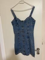 Latzkleid Jeans H&M Größe 38 neu Kleid Vahr - Neue Vahr Nord Vorschau