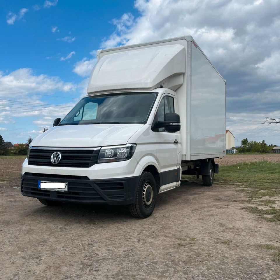 Volkswagen VW Crafter Pritsche lang Kastenaufbau LKW in Dresden