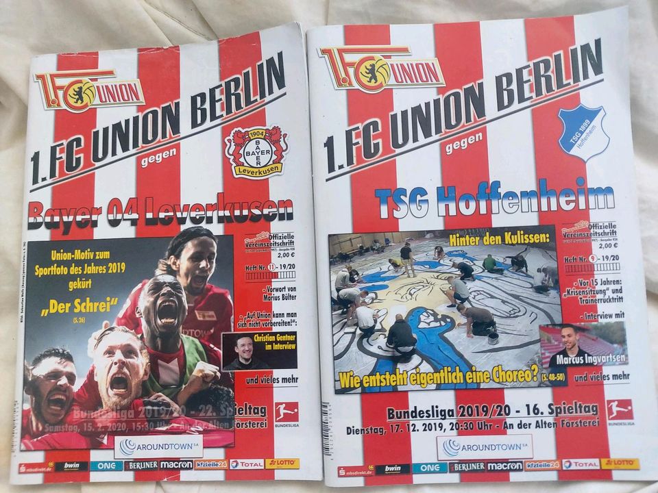 Stadionhefte Union Berlin in Berlin