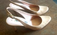 Tamaris Lack-Pumps Gr. 39 beige wie Neu Sling back Häfen - Bremerhaven Vorschau