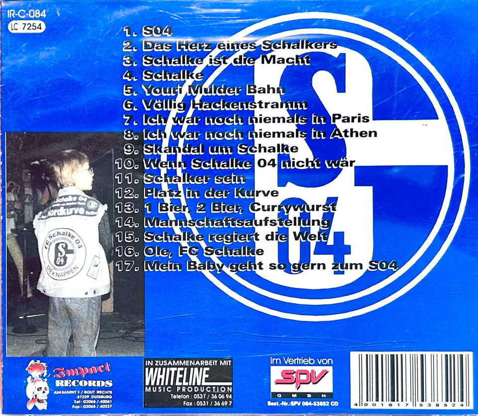 Kellergeister - Schalke 04 Nordkurve (CD, Punk) inkl. Versand DE in Oberursel (Taunus)