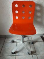 IKEA Kinder Schreibtischstuhl Jules mit Rollen, orange Thüringen - Bad Köstritz   Vorschau