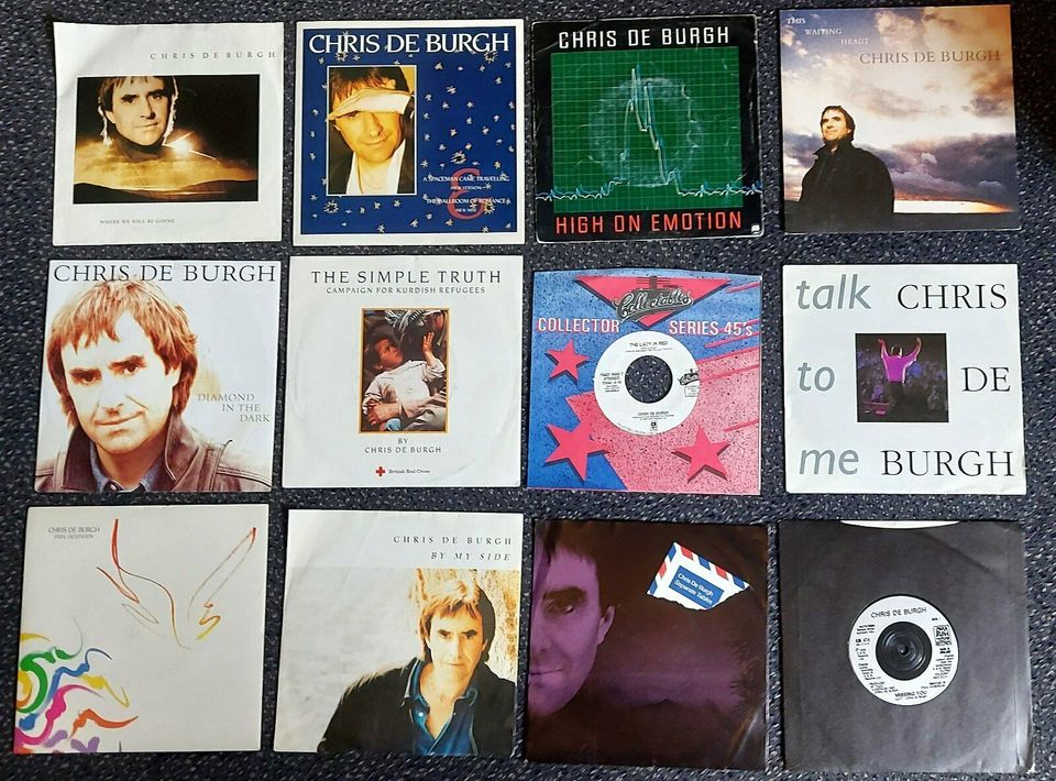 Chris de Burgh - Maxi-Singles und Singles Schallplatte LP in Gievenbeck