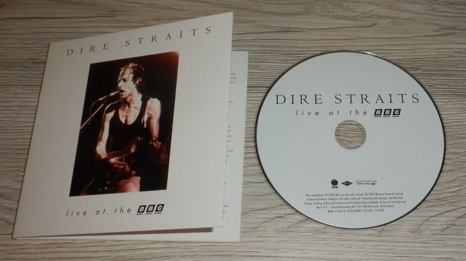 DIRE STRAITS Live at the BBC CD 1995/2023 aus Box Live 1978-1992 in Maintal