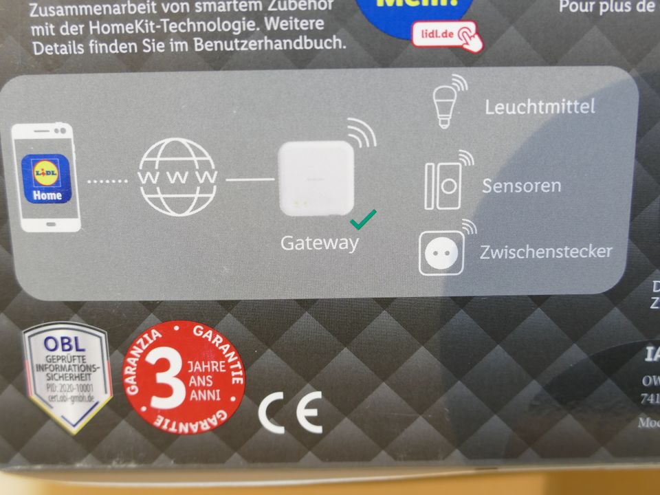 Silvercrest Smart Home Gateway Zigbee ovp in Herne