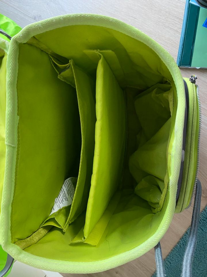 Ergobag Cubo NinBär Schulranzen +Sportbeutel + Regenschutz in Hoppegarten