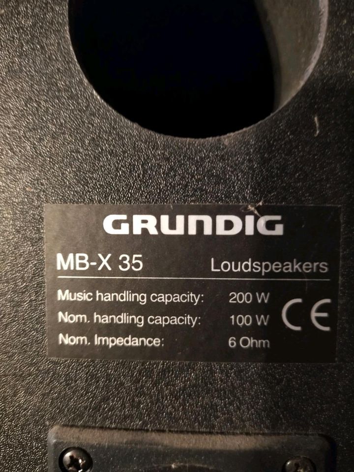 Lautsprecher Grundig MB-X35 in Nürnberg (Mittelfr)