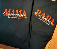 Hoodie Mama❣️Papa | Couple | Partnerhoodies Niedersachsen - Dissen am Teutoburger Wald Vorschau