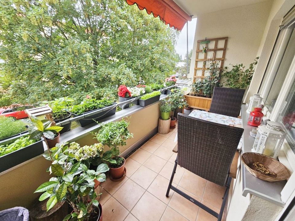 Gelegenheit - Frei werdende attraktive 3 Zimmer Wohnung mit Balkon in Mögeldorf in Nürnberg (Mittelfr)