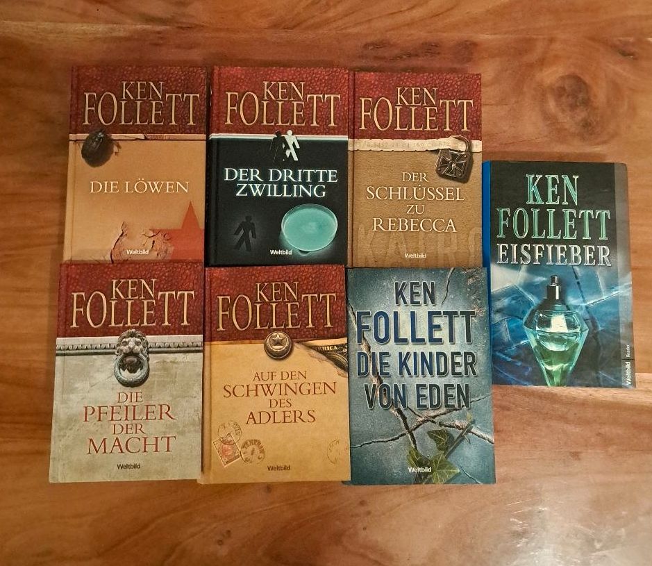 Bücherreihe Ken Follett in Hilzingen