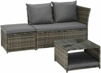 KONIFERA Loungeset Marseille Gartenmöbel Polyrattan UVP 249,99€ Nordrhein-Westfalen - Borchen Vorschau